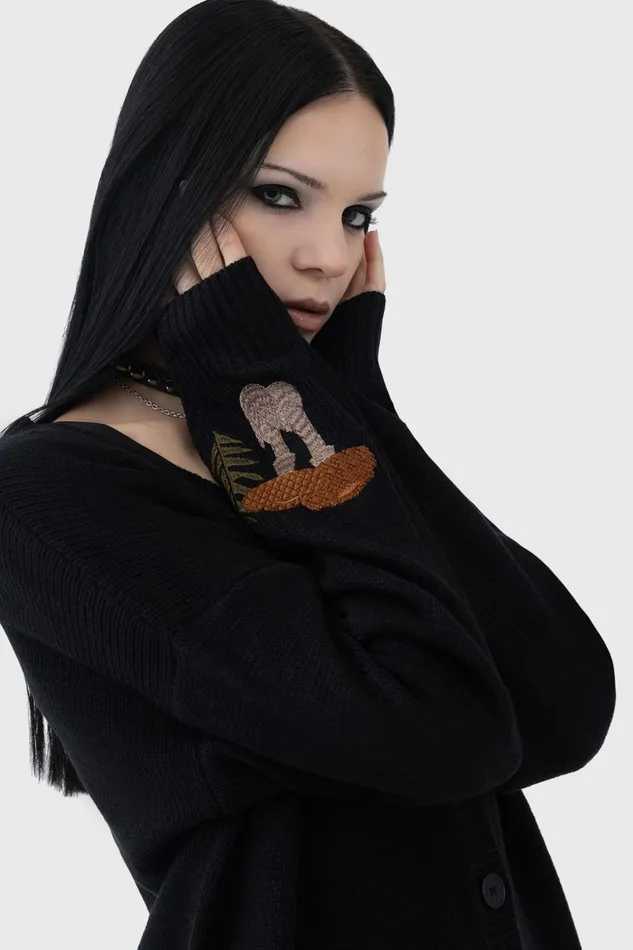 Killstar Cardigans Women Shroom Cardigan