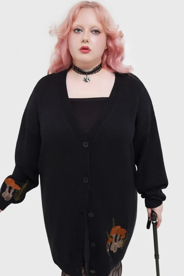 Killstar Cardigans Women Shroom Cardigan