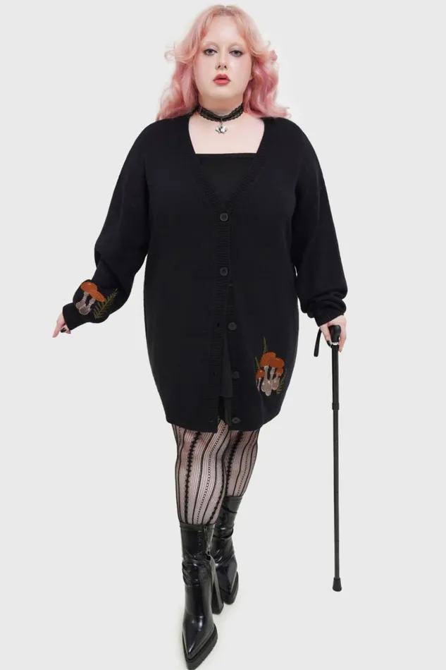 Killstar Cardigans Women Shroom Cardigan