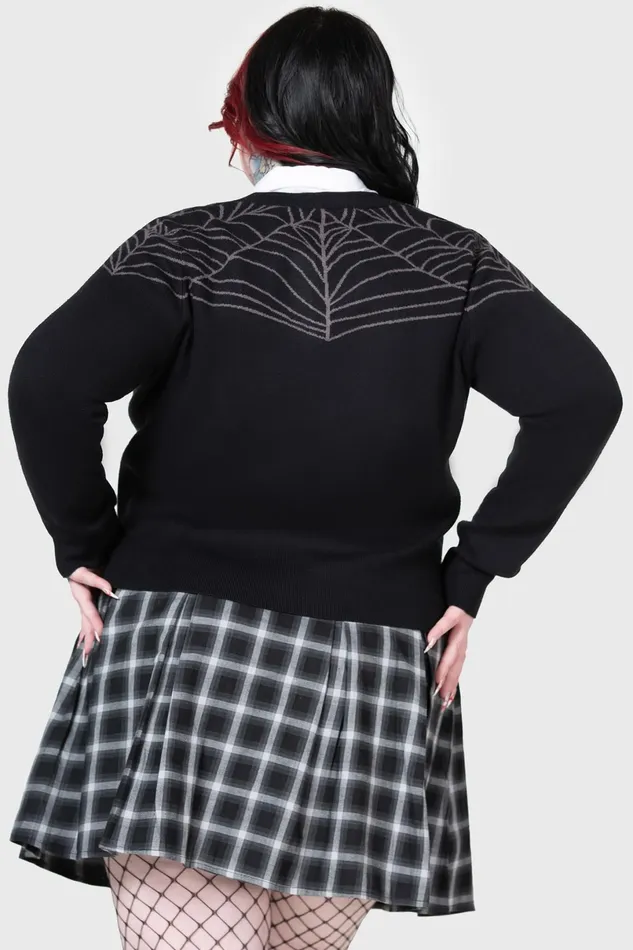 Killstar Cardigans Women Web With It Cardigan