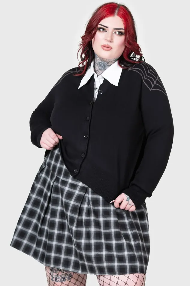 Killstar Cardigans Women Web With It Cardigan