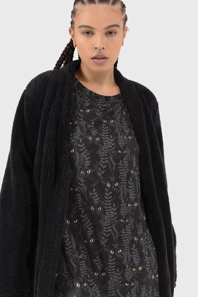 Killstar Chill Out Women Familiar Woods TShirt Dress