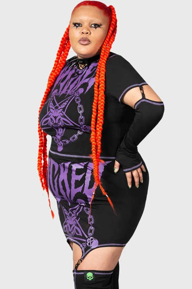 Killstar Crop Women Charnel Top