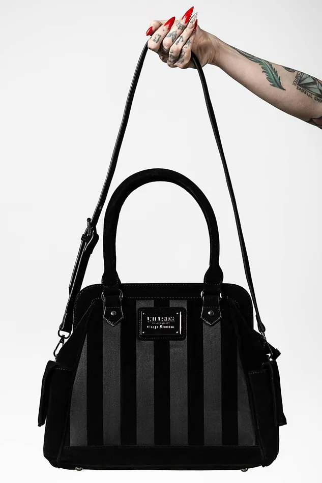 Killstar Handbags Women Earn Your Stripes Handbag