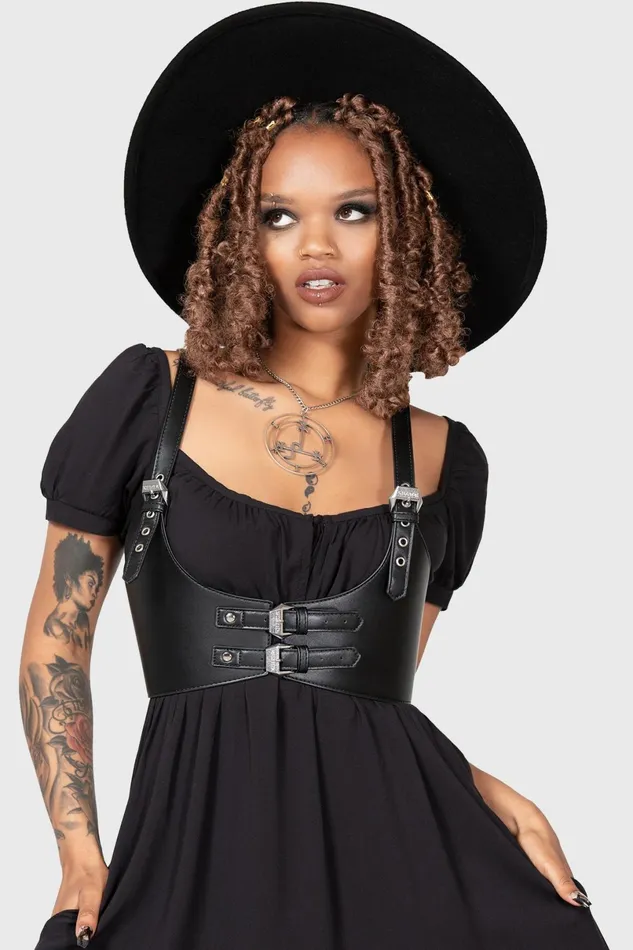 Killstar Harnesses and Belts Women Ember Pit Harness