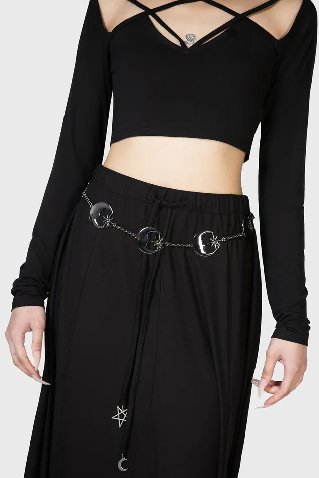Killstar Harnesses and Belts Women Oblivion039s Muse Chain Belt