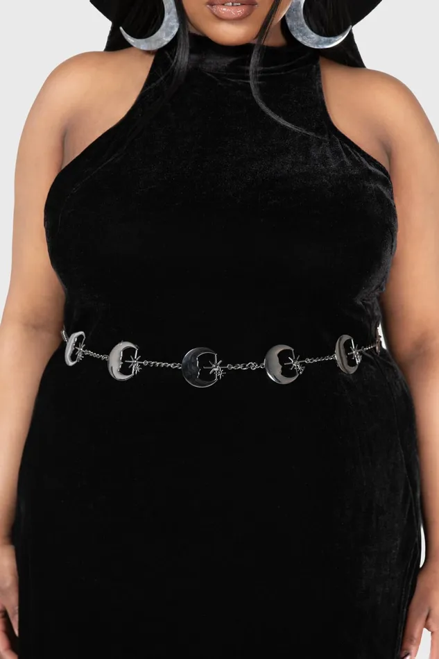 Killstar Harnesses and Belts Women Oblivion039s Muse Chain Belt