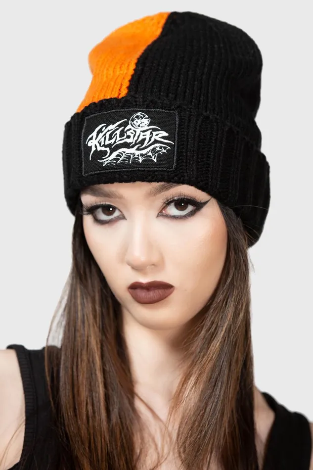 Killstar Hats and Headbands Women Jack O039Lantern Beanie