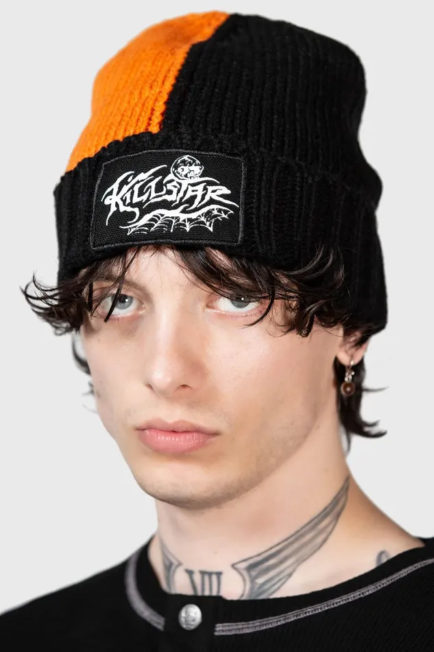 Killstar Hats and Headbands Women Jack O039Lantern Beanie