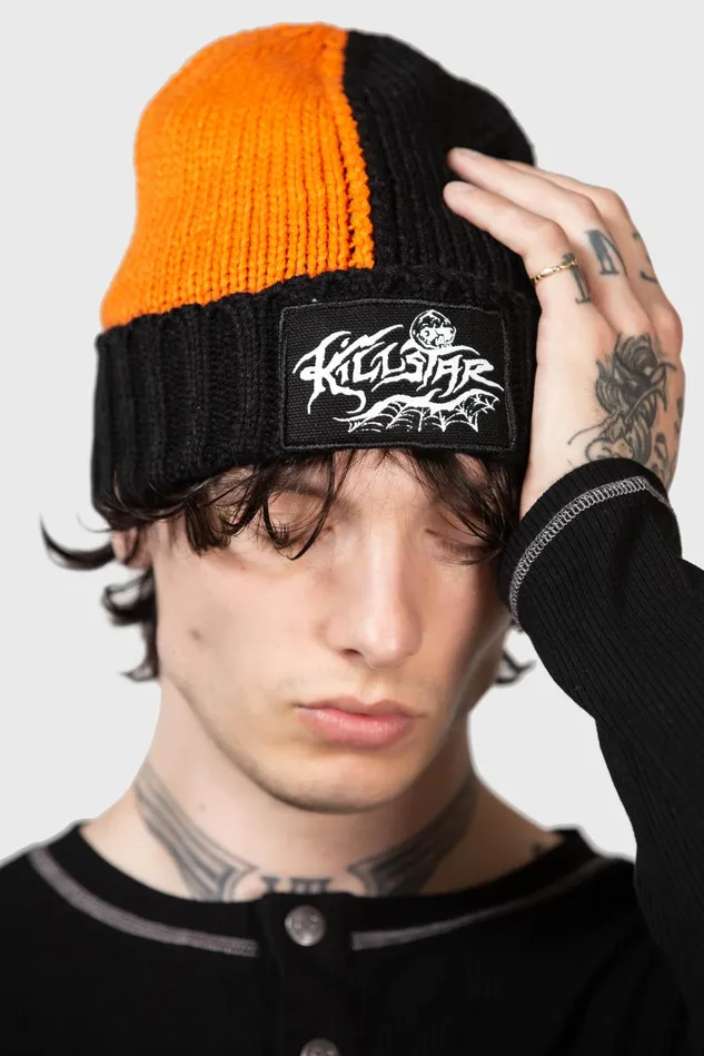 Killstar Hats and Headbands Women Jack O039Lantern Beanie
