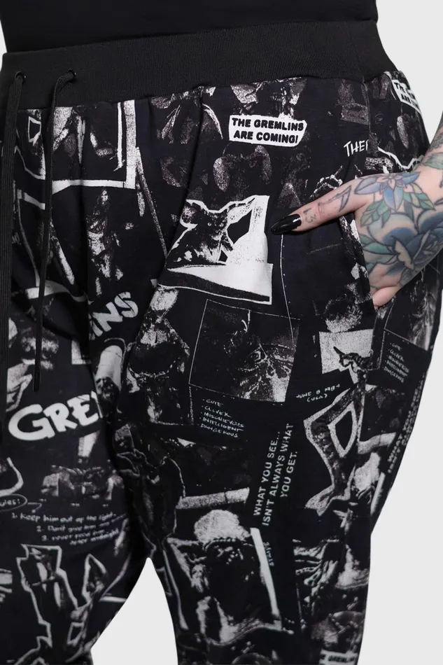 Killstar Joggers Men The Gremlins Are Coming Jogger