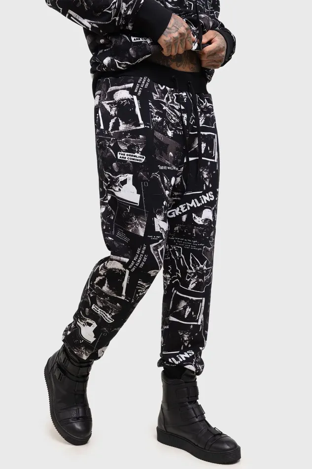Killstar Joggers Men The Gremlins Are Coming Jogger