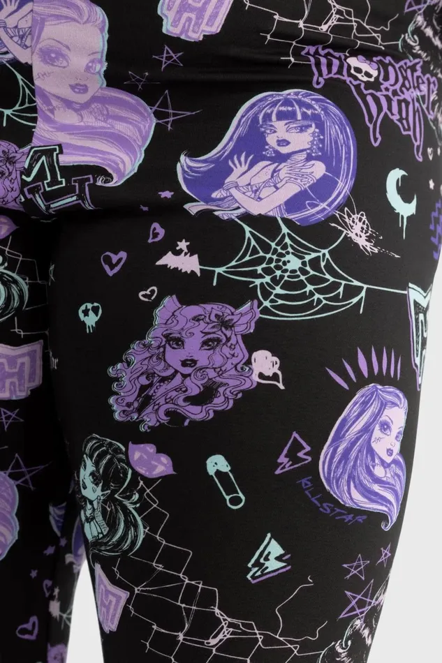Killstar Leggings Women Lets Bolt Leggings