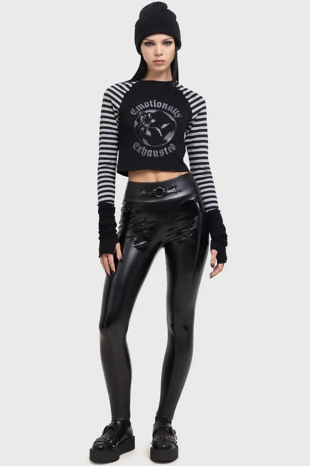 Killstar Leggings Women Ossuary Leggings