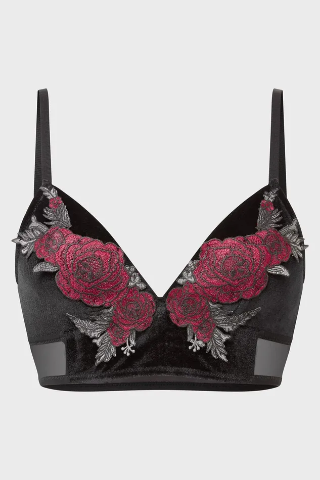 Killstar Lingerie Women Pandora039s Roses Bra