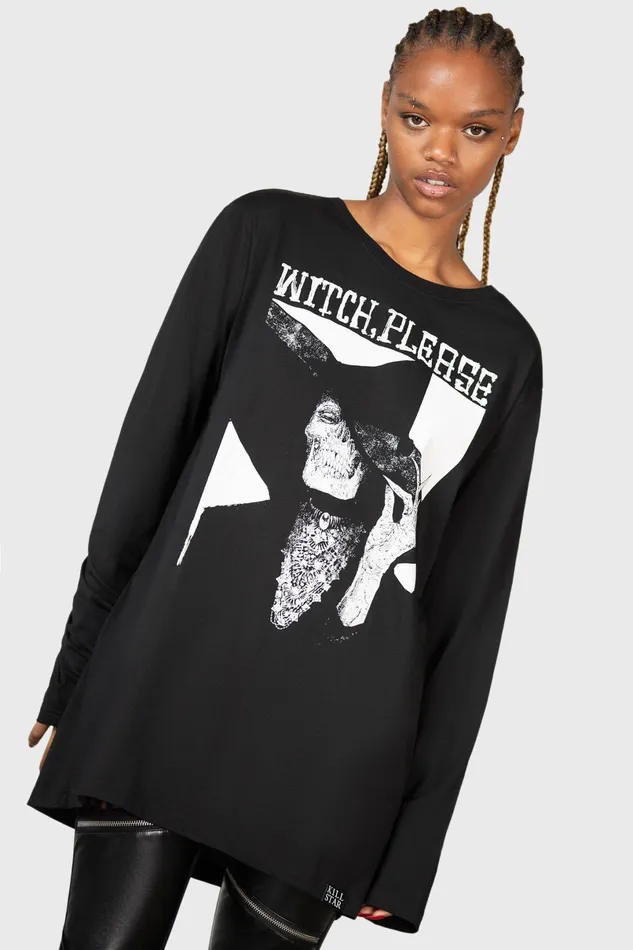 Killstar Long Sleeves Men Wytch Gaze Long Sleeve Top