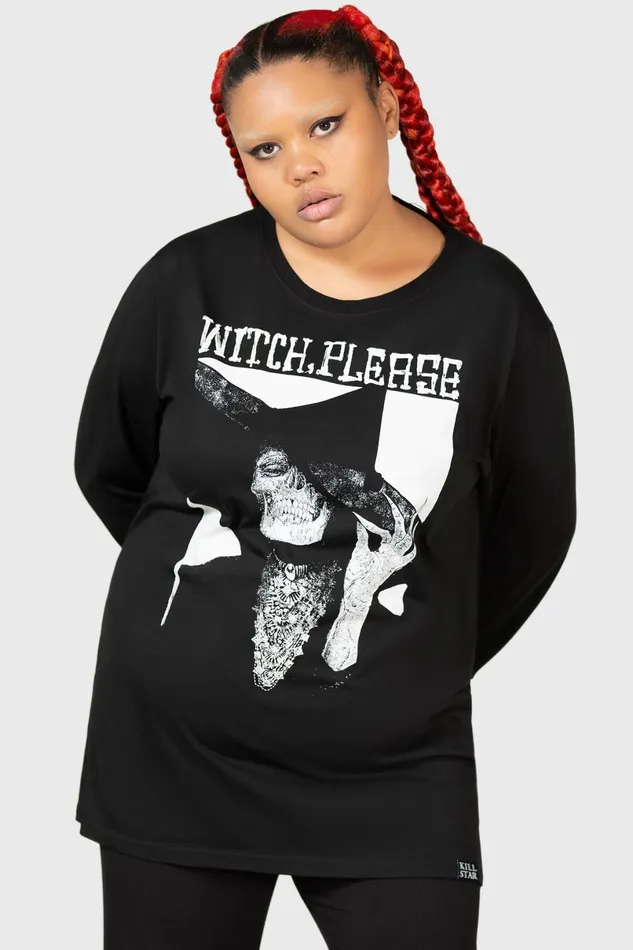 Killstar Long Sleeves Men Wytch Gaze Long Sleeve Top