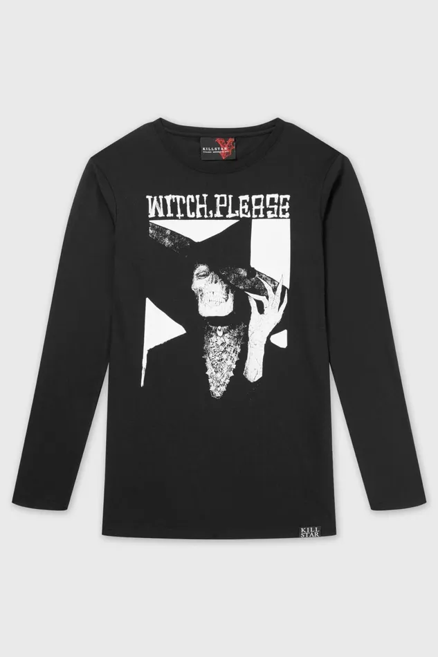 Killstar Long Sleeves Men Wytch Gaze Long Sleeve Top