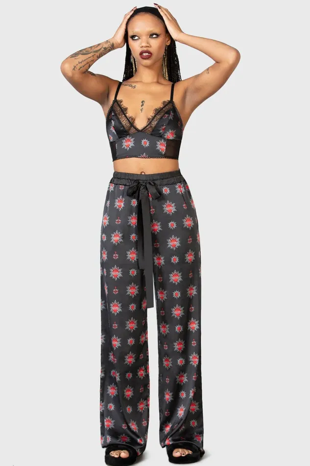 Killstar Loungewear Women Arrow Of Fate Lounge Pant