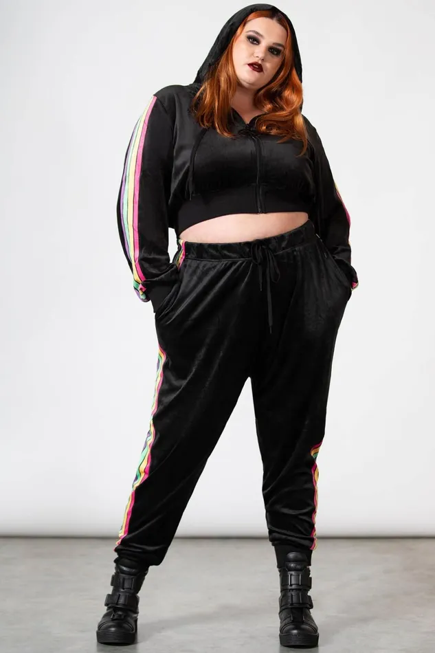 Killstar Loungewear Women Coven Chill Velour Hoodie