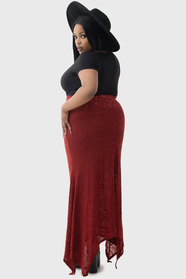 Killstar Maxi Skirts Women Lepidoptera Maxi Skirt