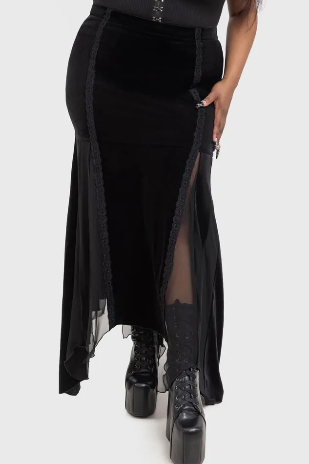 Killstar Maxi Skirts Women Morose Skirt