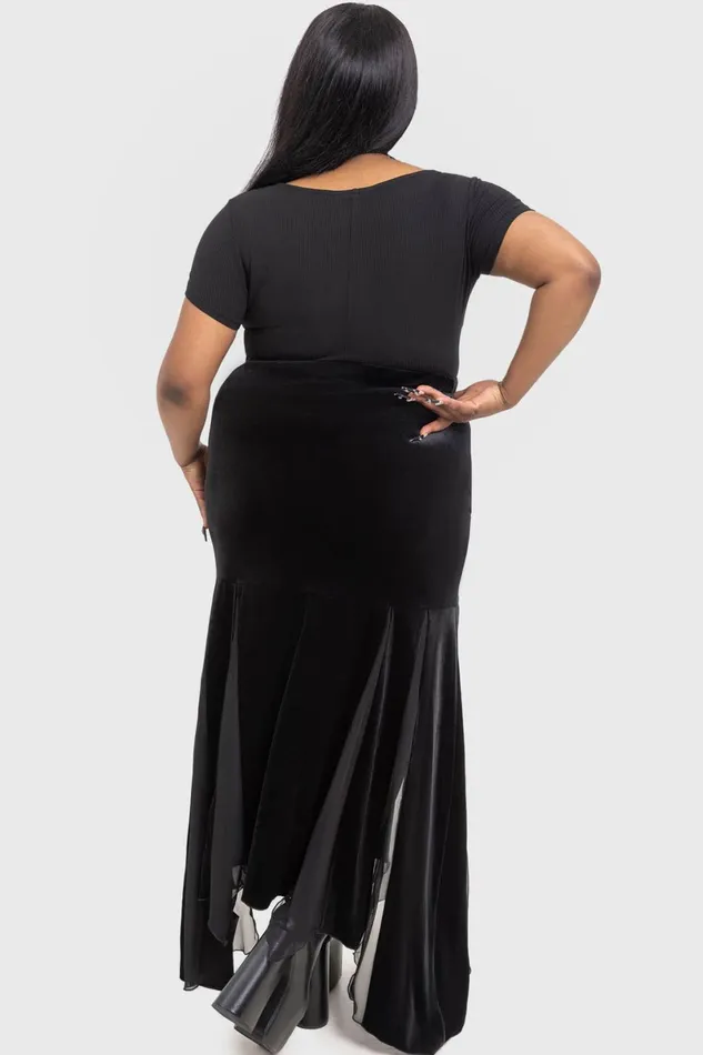 Killstar Maxi Skirts Women Morose Skirt