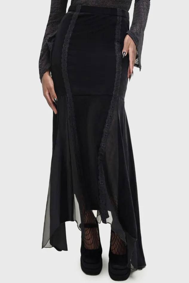 Killstar Maxi Skirts Women Morose Skirt