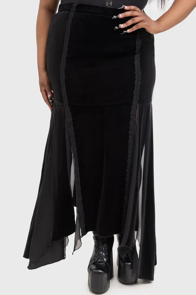 Killstar Maxi Skirts Women Morose Skirt