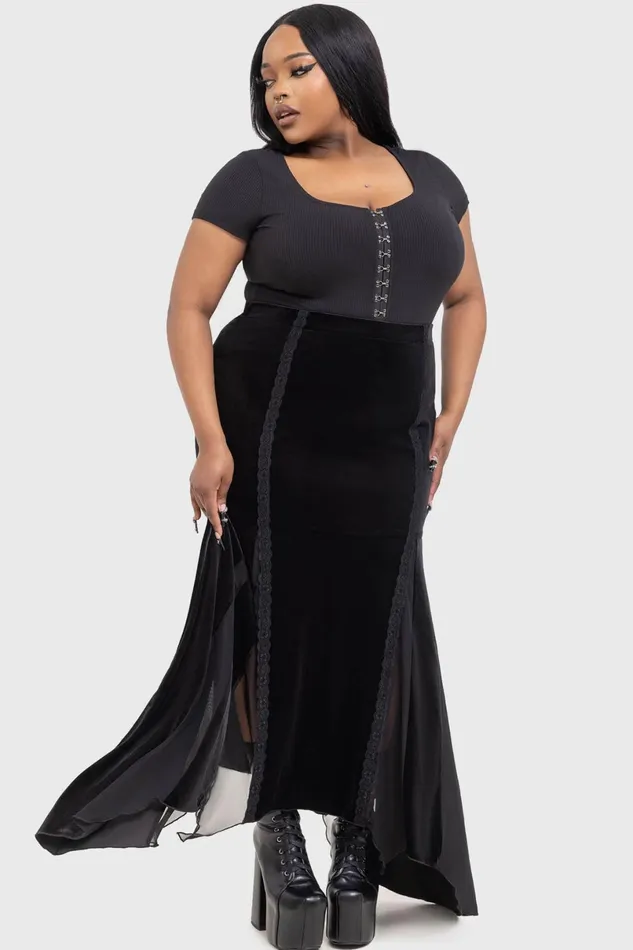Killstar Maxi Skirts Women Morose Skirt