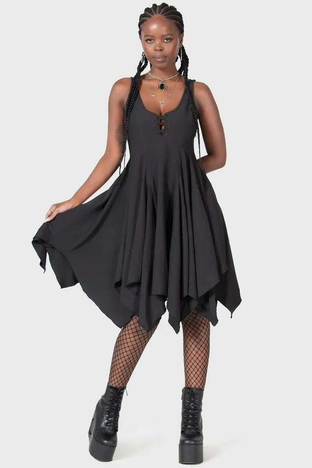 Killstar Midi Women Descend Dress