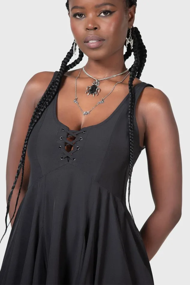 Killstar Midi Women Descend Dress
