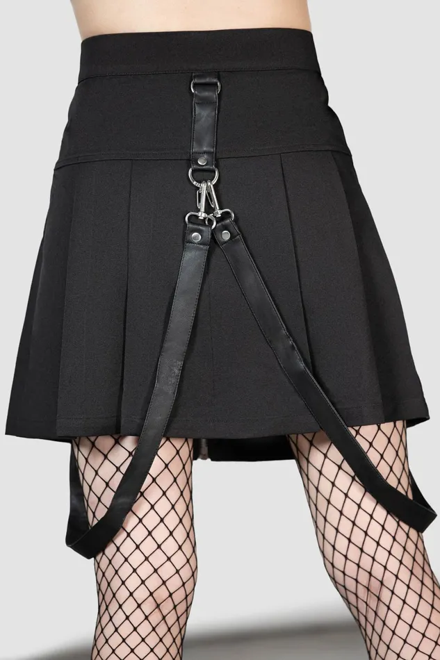Killstar Mini Skirts Women Blaire Btch Mini Skirt B