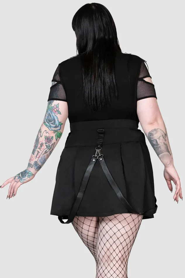 Killstar Mini Skirts Women Blaire Btch Mini Skirt B