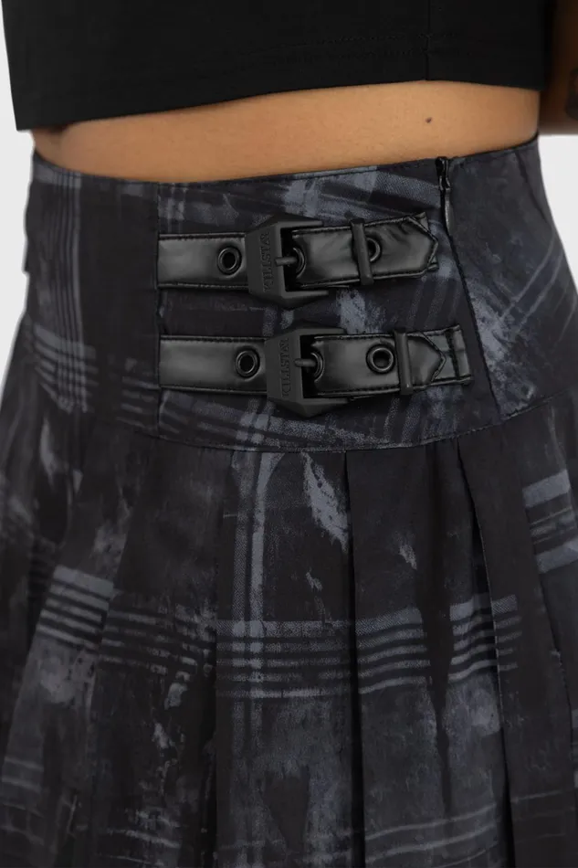 Killstar Mini Skirts Women Stormcloud Mini Skirt