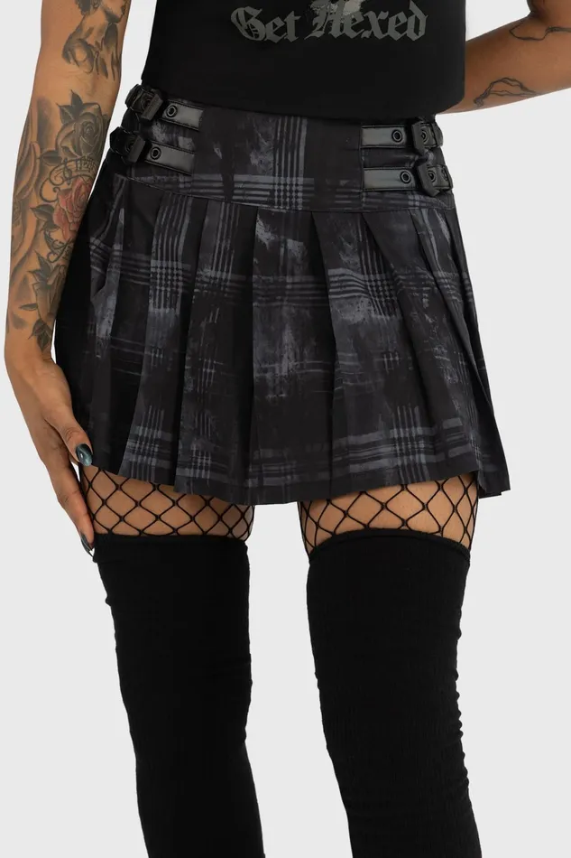 Killstar Mini Skirts Women Stormcloud Mini Skirt