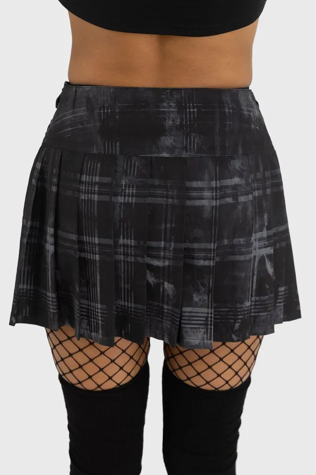 Killstar Mini Skirts Women Stormcloud Mini Skirt