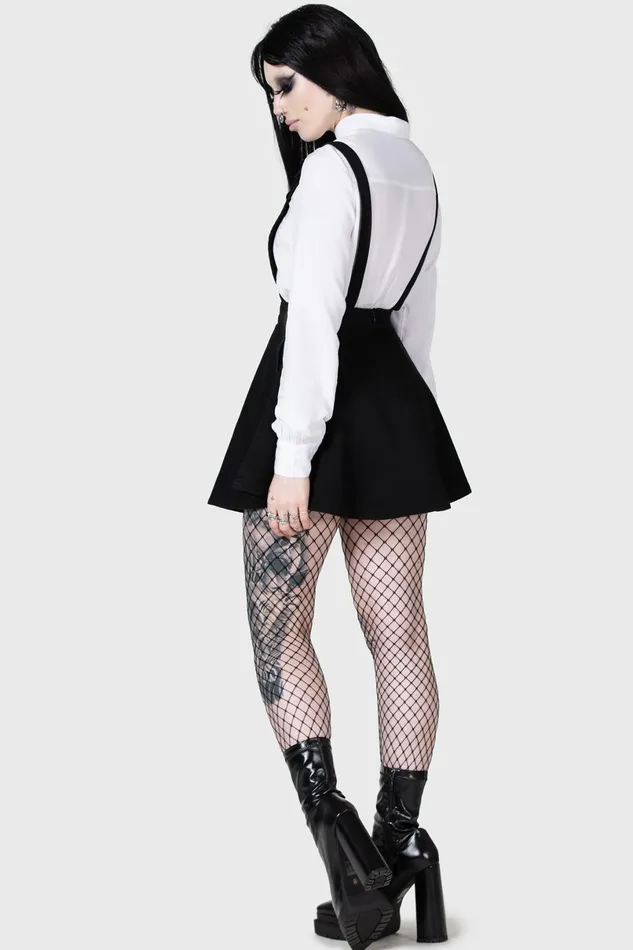 Killstar Mini Women Luna Orb Pinafore Dress