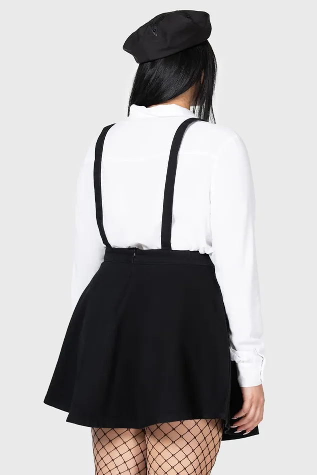 Killstar Mini Women Luna Orb Pinafore Dress