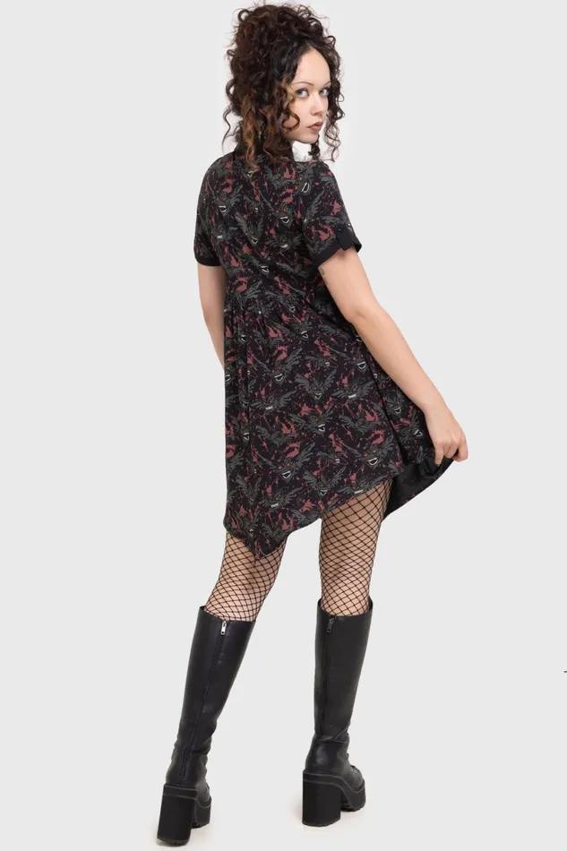Killstar Mini Women The Gremlins Are Coming Shirt Dress