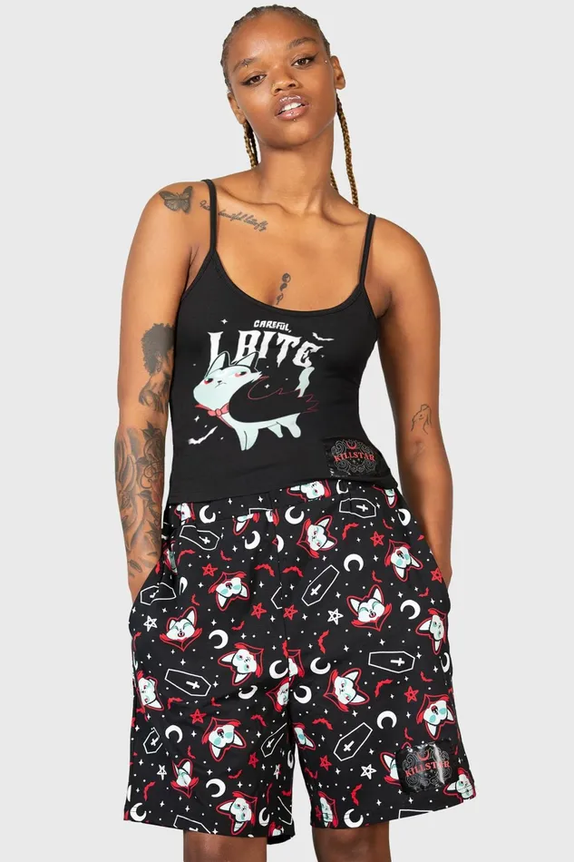 Killstar Shorts Women Lil Vampurr Long Shorts