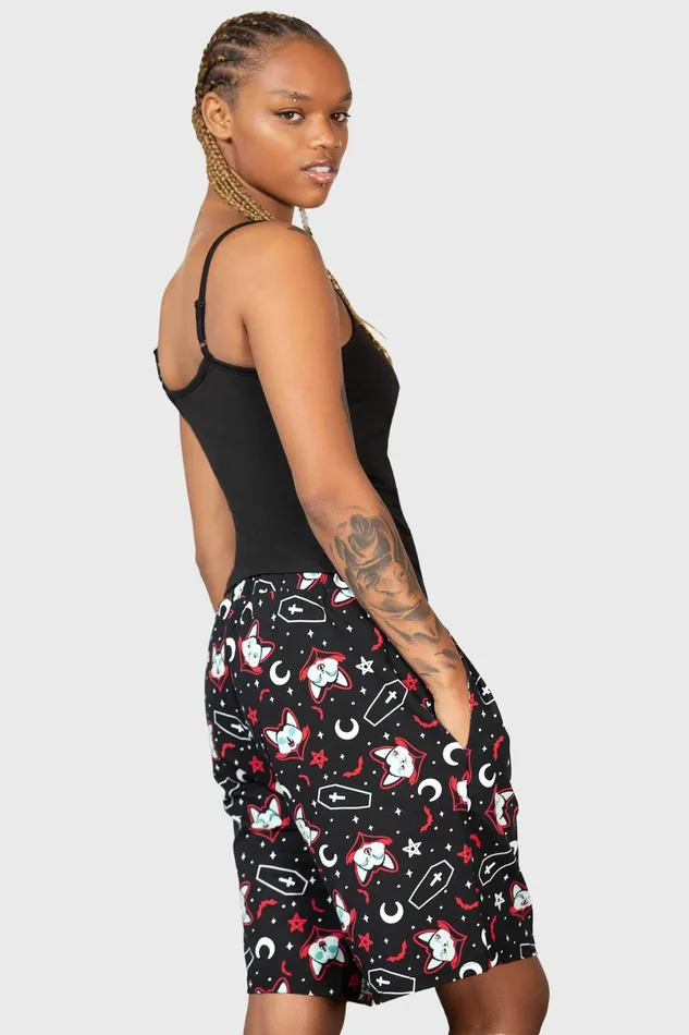 Killstar Shorts Women Lil Vampurr Long Shorts