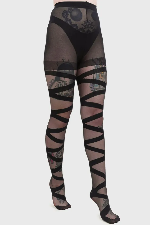 Killstar Socks and Tights Women Spirit Energy Tights