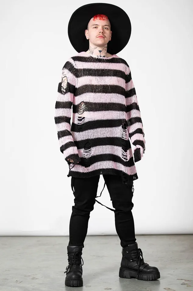 Killstar Sweaters Women Bad Blossoms Knit Sweater