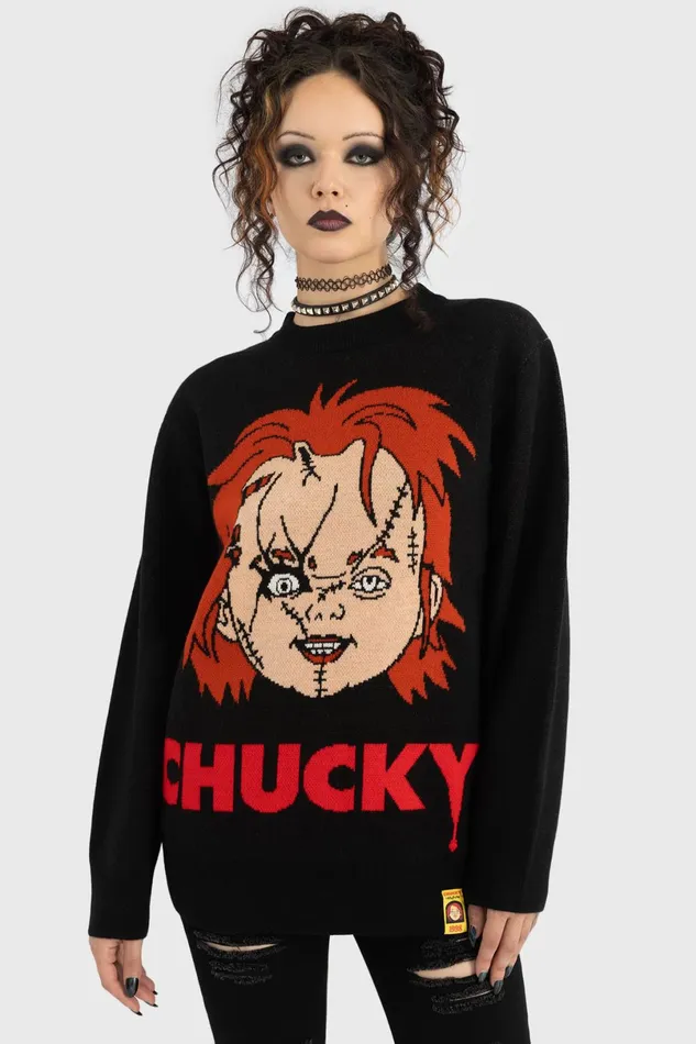 Killstar Sweaters Women I Like To Be Hugged Knit Sweater