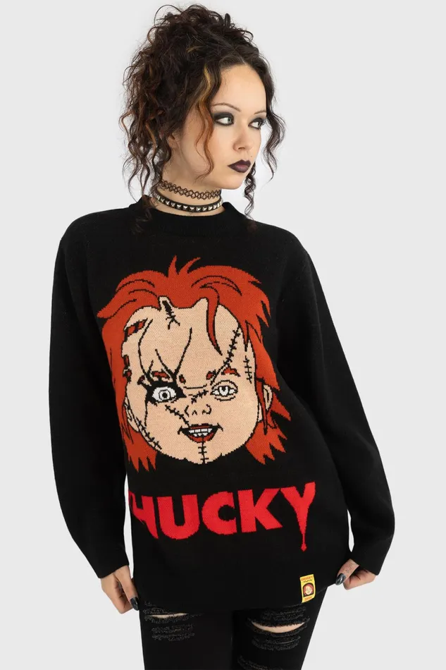 Killstar Sweaters Women I Like To Be Hugged Knit Sweater