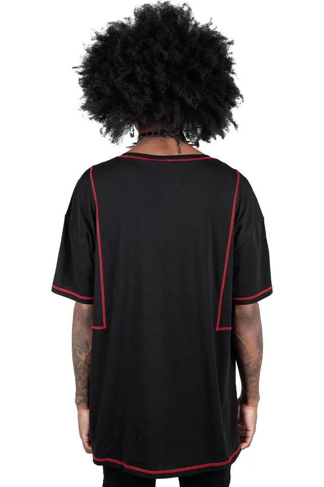 Killstar TShirts and Vests Men Departed Oversized Top