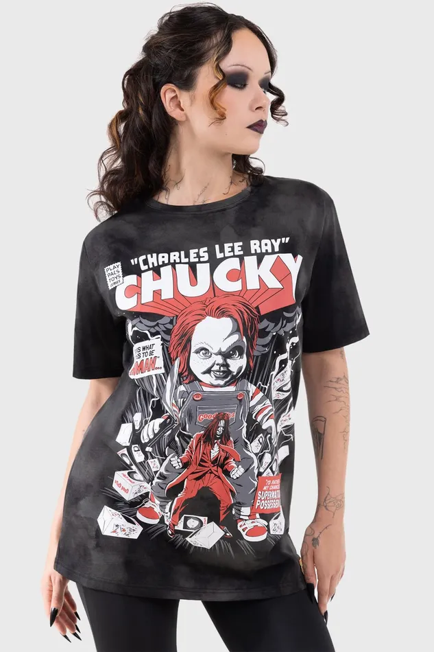 Killstar TShirts and Vests Women Charles Lee Ray TShirt