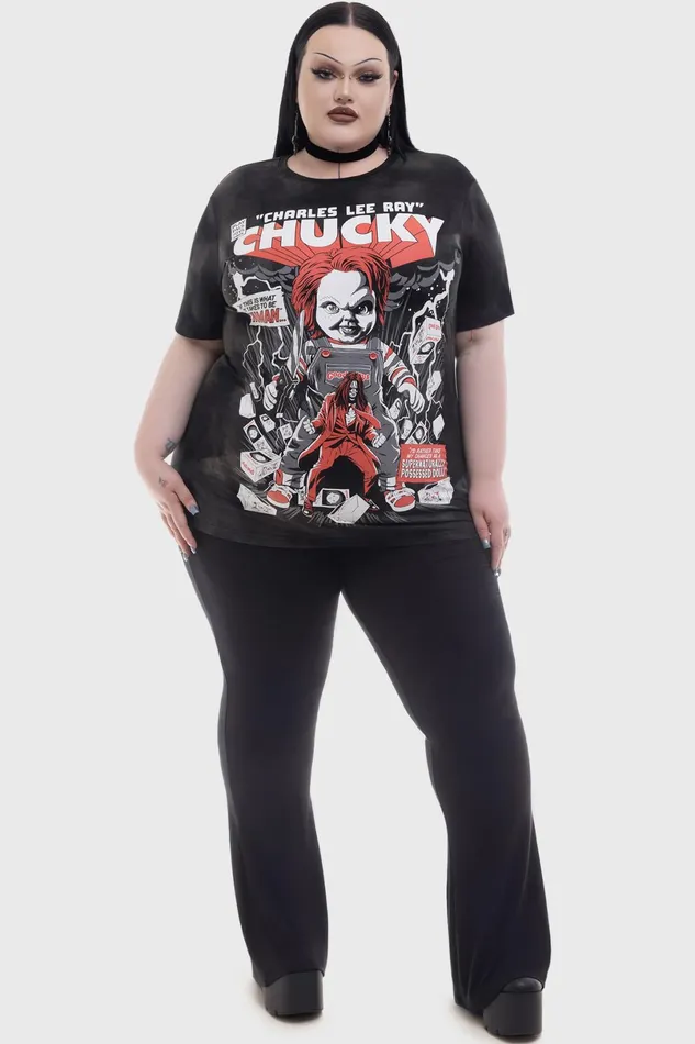 Killstar TShirts and Vests Women Charles Lee Ray TShirt