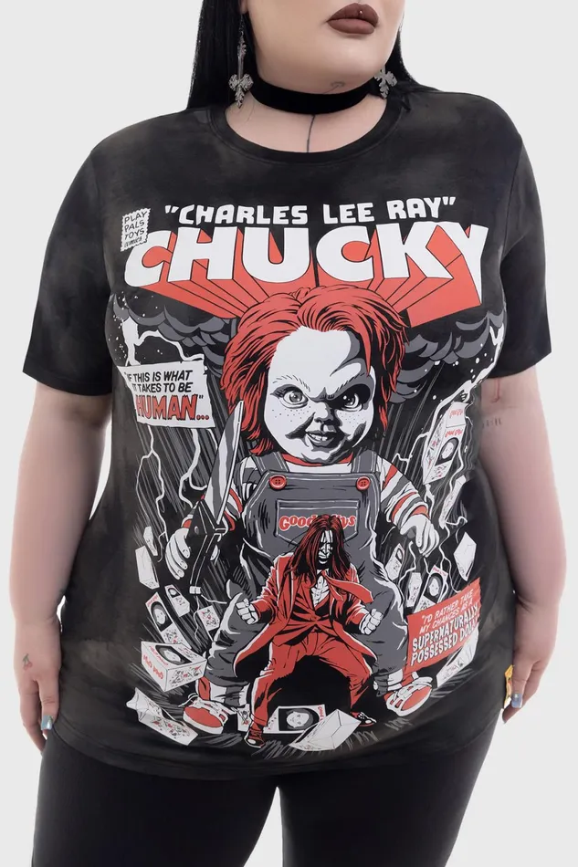 Killstar TShirts and Vests Women Charles Lee Ray TShirt